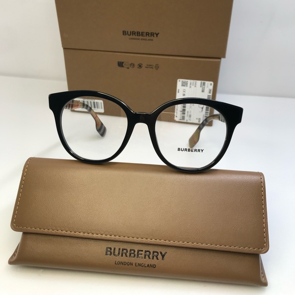 Burberry Jaqueline Demo Round Unisex Eyeglasses BE2356 - Picture 10 of 15